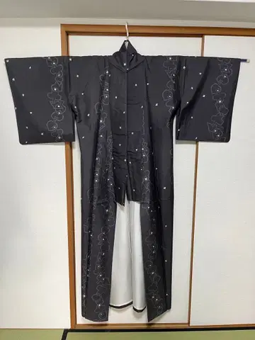 백산명주 단의 그레이 트럼프 무늬 개성 있는 순수 실크 멋내기 옷