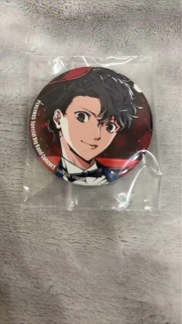 페르소나 5 P5R 주인공 아마미야 렌 콘서트 캔뱃지 P5BB 4