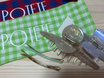 POTETE 헤어 클립 헤어핀