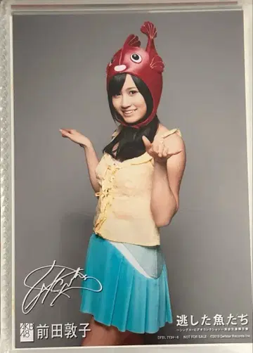 AKB 놓친 물고기들 마에다 아츠코 브로마이드