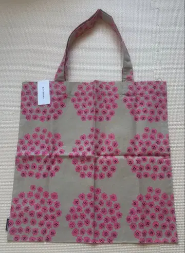 미사용 택 포함 이세탄 한정 마리메꼬 토트백 푸케티