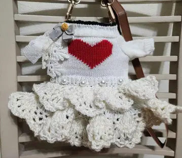 미니어처 니트 스마트폰 케이스 숄더백 포테치노 사에라 미쿠사주