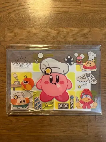 커비의 에어라이더 아크릴 스탠드 보드 커비 카페