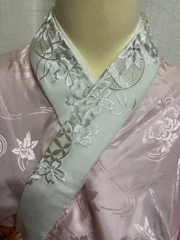 패턴 반카라 부착 주리반 후리소데용