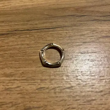 GARNI 실버 육각형 반지