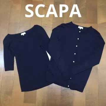 SCAPA 가디건 스웨터 앙상블 38