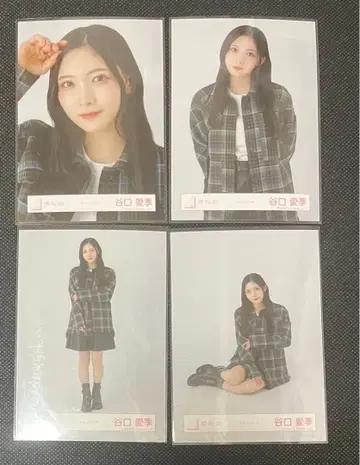 사쿠라자카46 타니구치 아이리 체크 코디 브로마이드