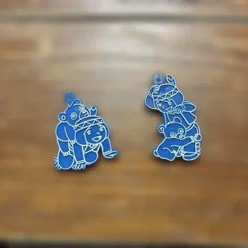 시튼 동물기 곰의 아이 재키 키링 참