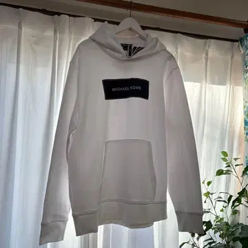 MICHAEL KORS 화이트 후드티 L 사이즈