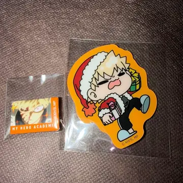 히로아카 바쿠고 스티커 캔뱃지