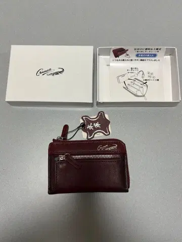 새상품 천연 가죽 크로커다일 코인 케이스