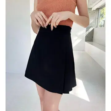 RESEXXY 사이드 플리츠 미니 스커트