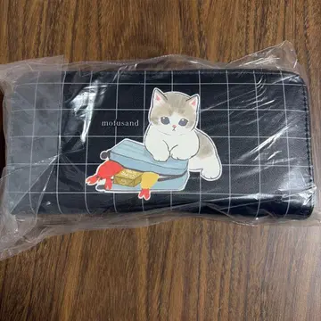 mofusand 블랙 장지갑 (덤 포함)