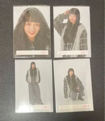 사쿠라자카46 야마자키 텐 체크 코디 브로마이드