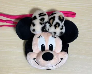 디즈니 레오파드 무늬 레오파드 무늬 미니 미니 미니백 파우치