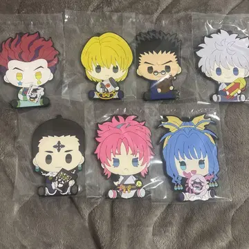 HUNTER x HUNTER 러버 코스터 세트 7종