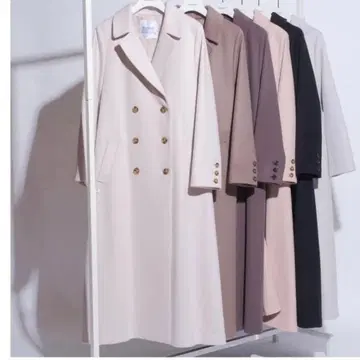 Mystrada 백 볼륨 코트 울 100%