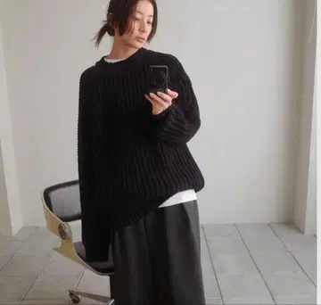 todayful Lowgauge Knit Pullover