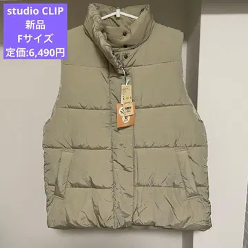 [ 새상품 ] studio CLIP 다운 베스트 기능성 다운 VE