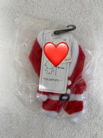 아베일 봉제 인형 산타 의류