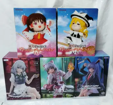 [ 즉시 구매 OK ] [ 동방 Project ] 피규어 5종 세트