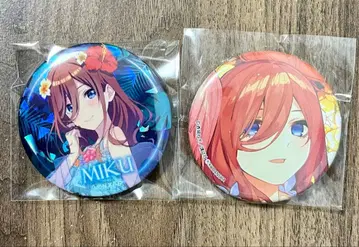 나카노 미쿠 캔뱃지 5등분의 신부 원작 장마의 낮잠