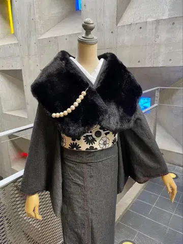 따뜻한 기모노 숄 [ 교토 기모노 guiches ]