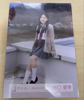 타니구치 아이리 여름의 지름길 앉은 브로마이드