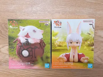 메이드 인 어비스 열일의 황금향 소프트 비닐 피규어 츠보미티 나나치 세트