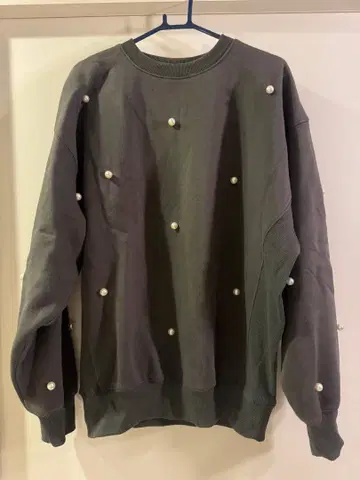 marryme 펄 맨투맨 차콜