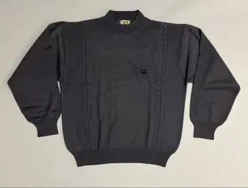 [ MCM ] 하이넥 니트 L 그레이