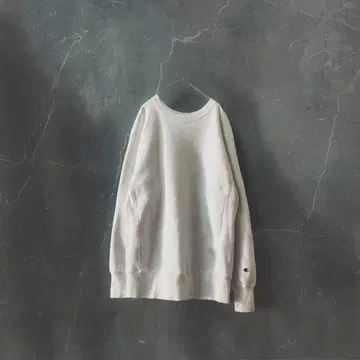 Champion REVERSE WEAVE 화이트 무지 XL 자수 로고