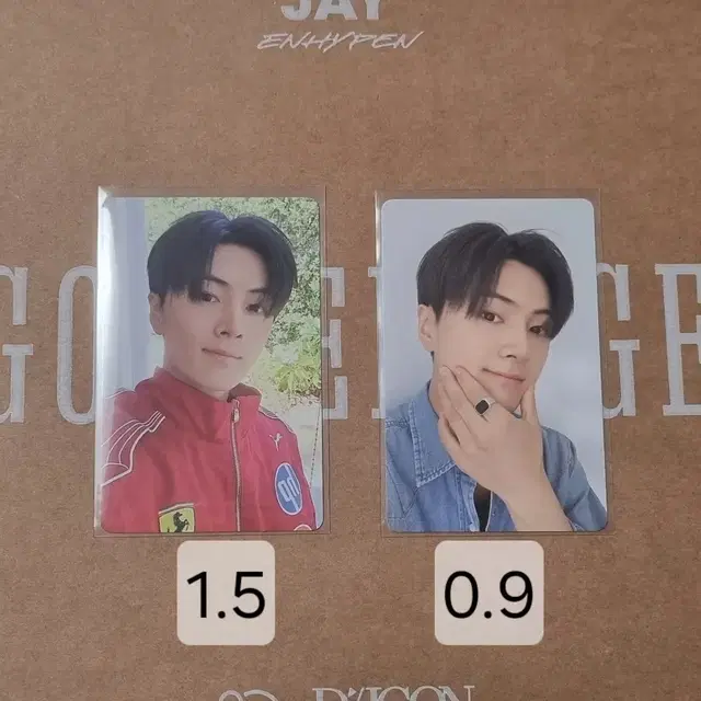 엔하이픈 디아이콘 제이 포카 아크릴스탠드 미개봉