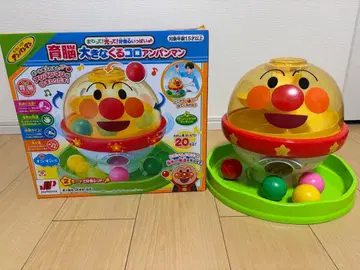 뇌 발달 큰 굴러가는 호빵맨