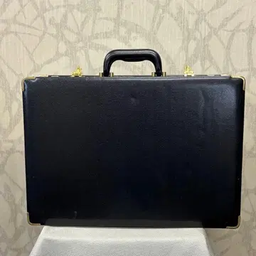 아타셰 케이스 다이얼 락 가죽 비즈니스 백 핸드백 R