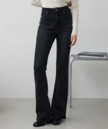 아줄바이마우지 플레어 데님 M