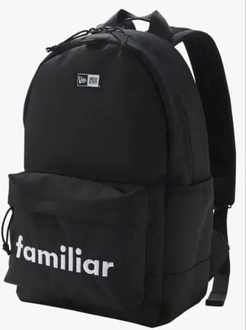 NEW ERA x familiar 블랙 백팩