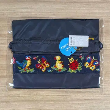 미개봉 하이 실내화 파우치 네이비 학교 페이러