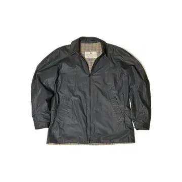 Aquascutum 네이비 블랙 자켓 블루종 점퍼