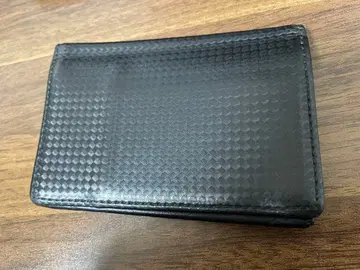 Neu interesse HYBRIDLEATHER 명함지갑 블랙