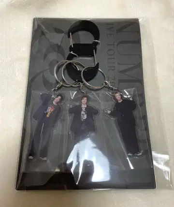 Number_i 카라비너 포함 아크릴 키링