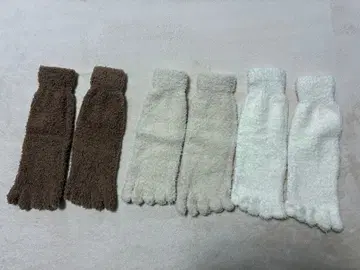 복슬복슬 5본 손가락 삭스 3족 세트