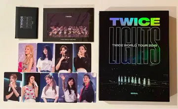 TWICELIGHTS DVD 트레이딩 카드 클리어 카드 포함