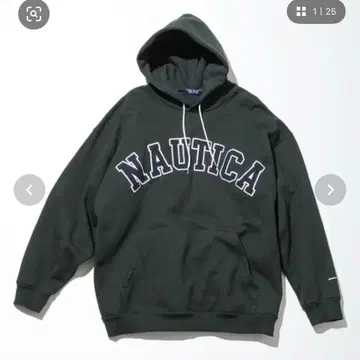 NAUTICA 후드티 그린