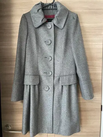 나네트 레포 그레이 코트 사이즈 4 Nanette lepore