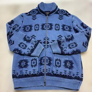 [레어] BEAMS PLUS 인디고 자켓 더블 지퍼 XL 사이즈