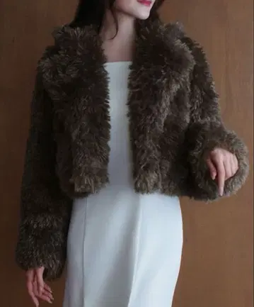 푸들 퍼 숏코트 (충전솜 없음) louere 모카 루엘레