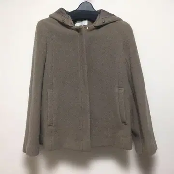 에니시스 후드 부착 울 코트 사이즈 1