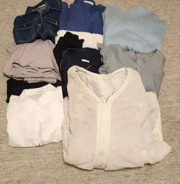 여성용 의류 묶음 판매 세트 원피스 니트 스커트 10점