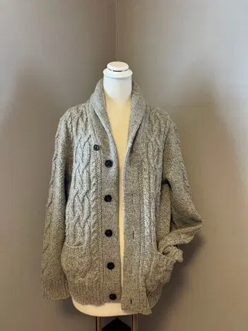 GAP 코위찬 니트 남성용 M ( L ) 램스울 가디건